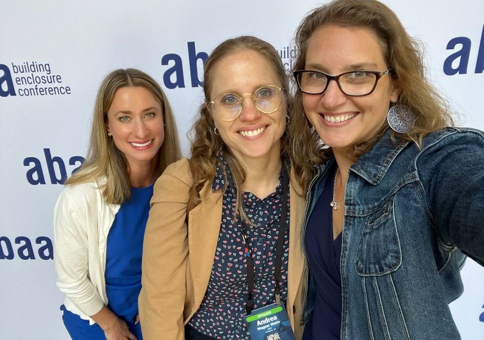 Andrea Wagner Watts (center) at the ABAA conference.